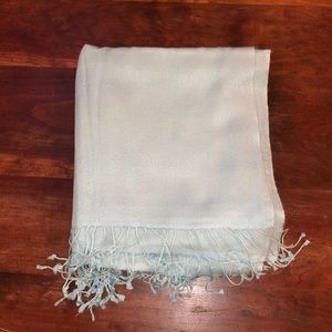 Light blue pashmina